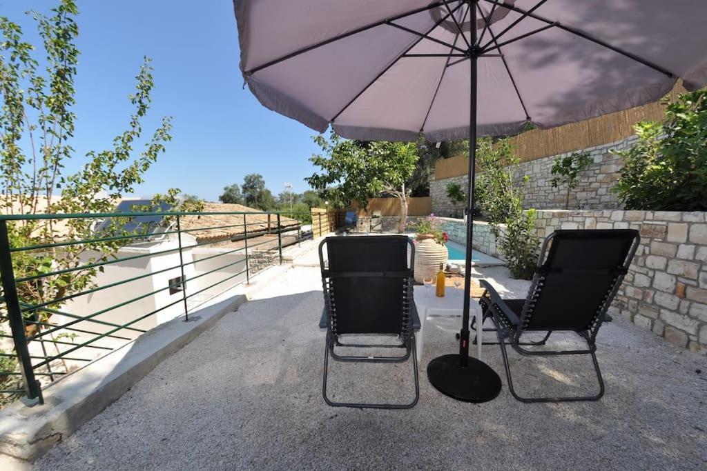 Villa Paxos Adamantia With Private Pool Gaios Bagian luar foto