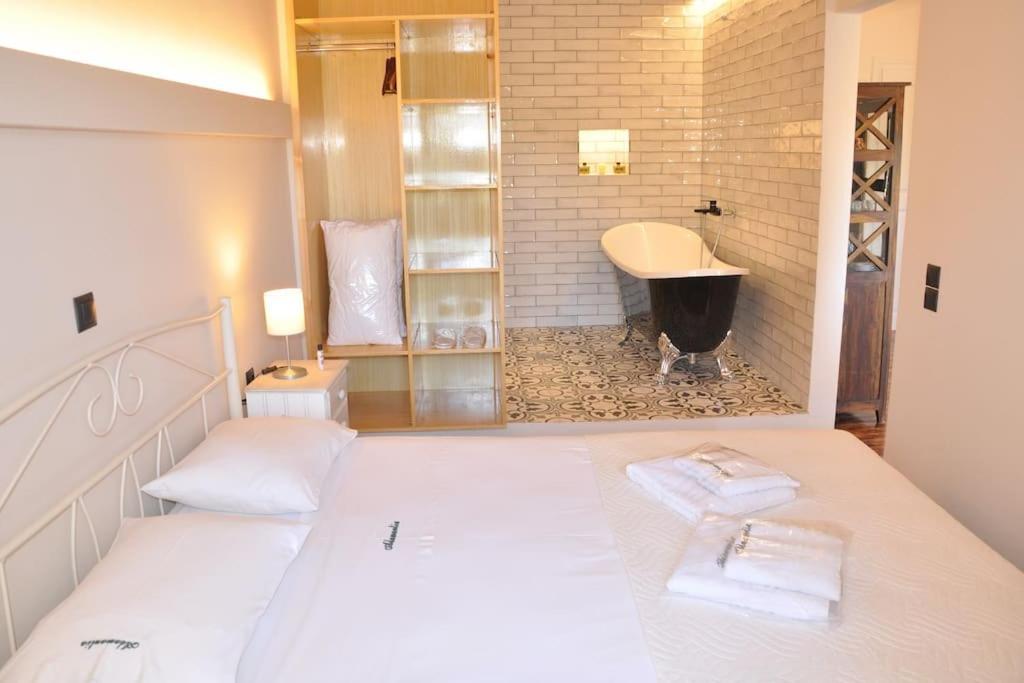 Villa Paxos Adamantia With Private Pool Gaios Bagian luar foto