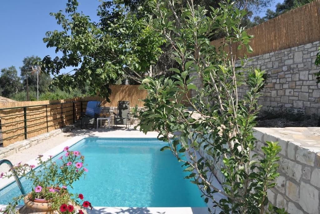 Villa Paxos Adamantia With Private Pool Gaios Bagian luar foto