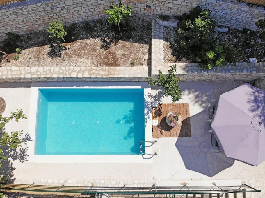 Villa Paxos Adamantia With Private Pool Gaios Bagian luar foto